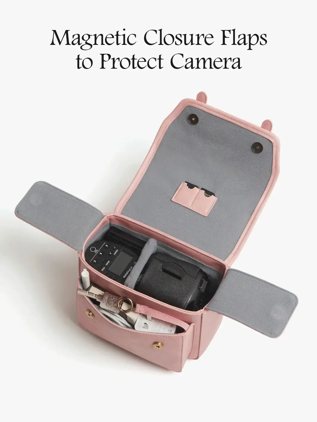 Clara Vintage Shoulder Camera Bag - Image 23
