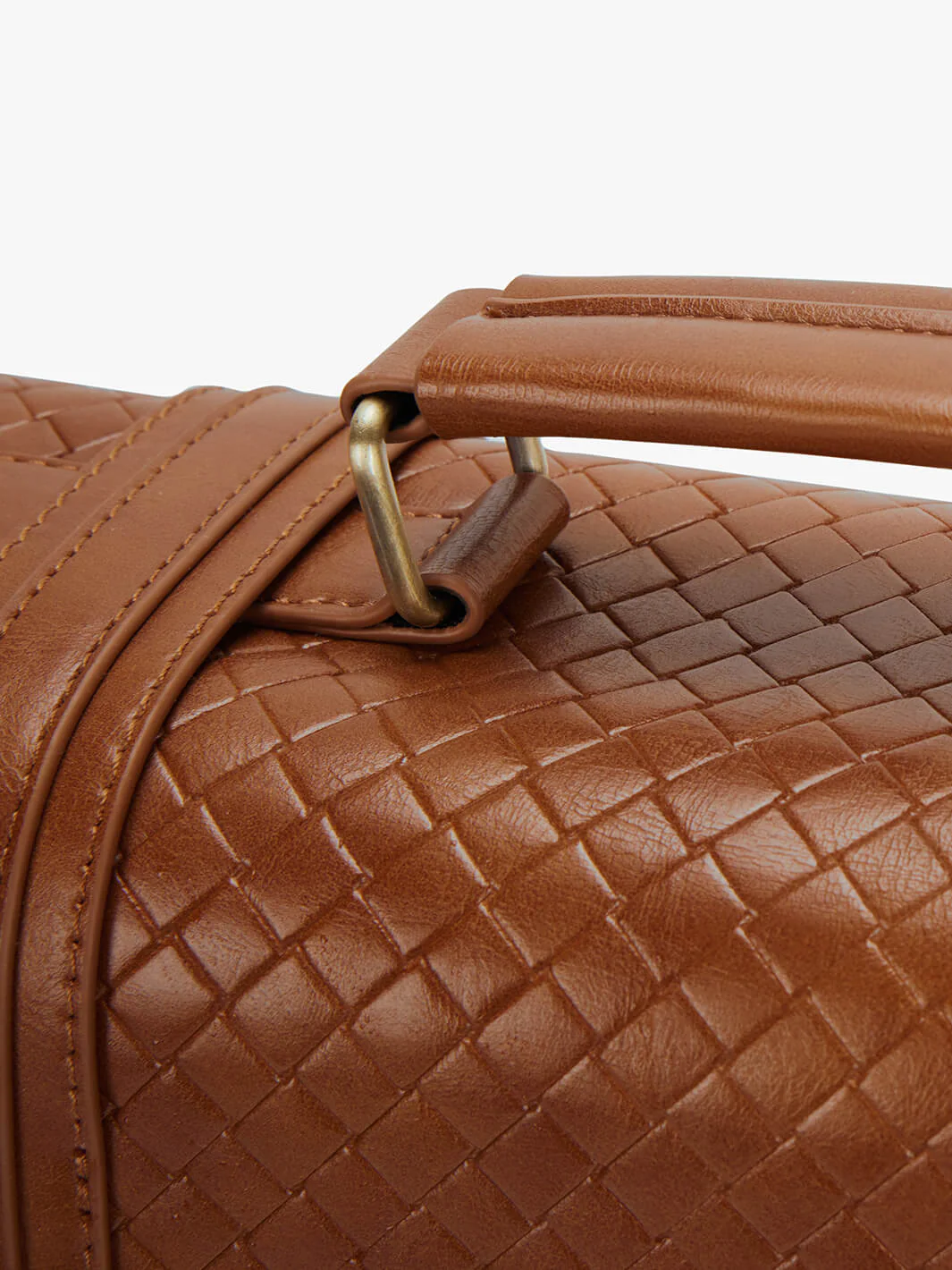 Dolce Weave Vegan Leather 15.6-Inch Briefcase - Image 5