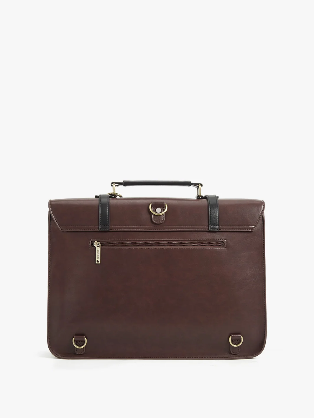 Cocoa Truffle Ecosusi Classic Bow Briefcase - Image 10
