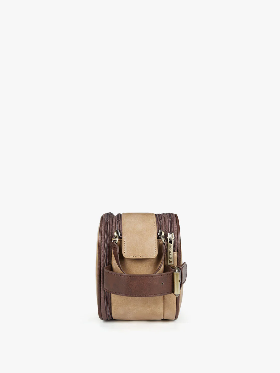Elena Large Vegan Leather Toiletry Bag - Image 22
