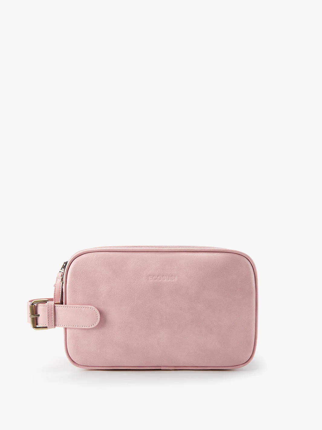 Elena Large Vegan Leather Toiletry Bag - Image 25