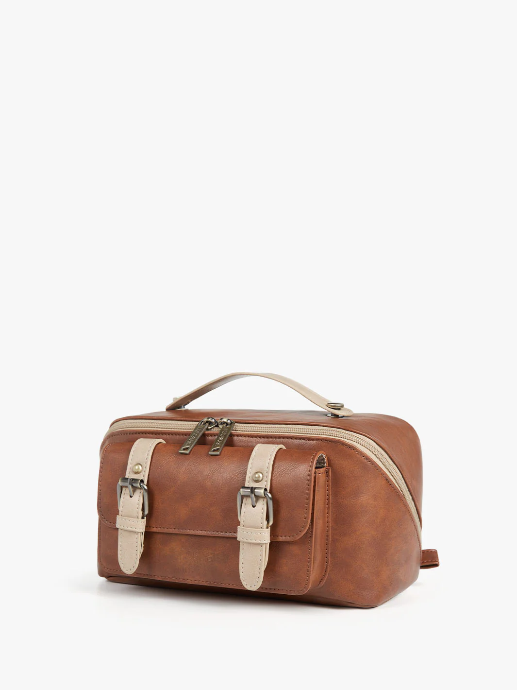 Elena Open Flat Cosmetic Makeup Bag - Image 3