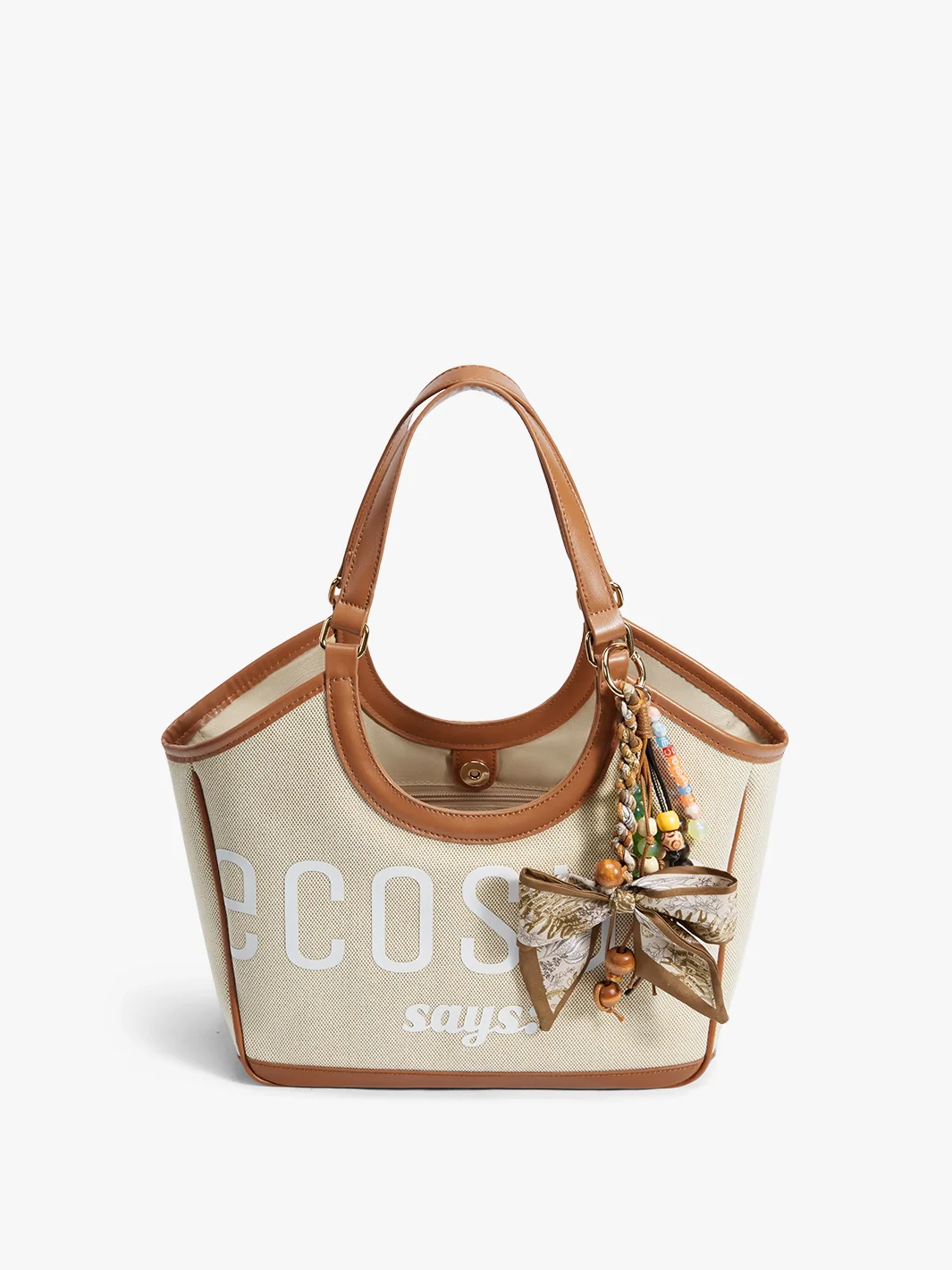 Elle Small Canvas Tote Bag - Image 16