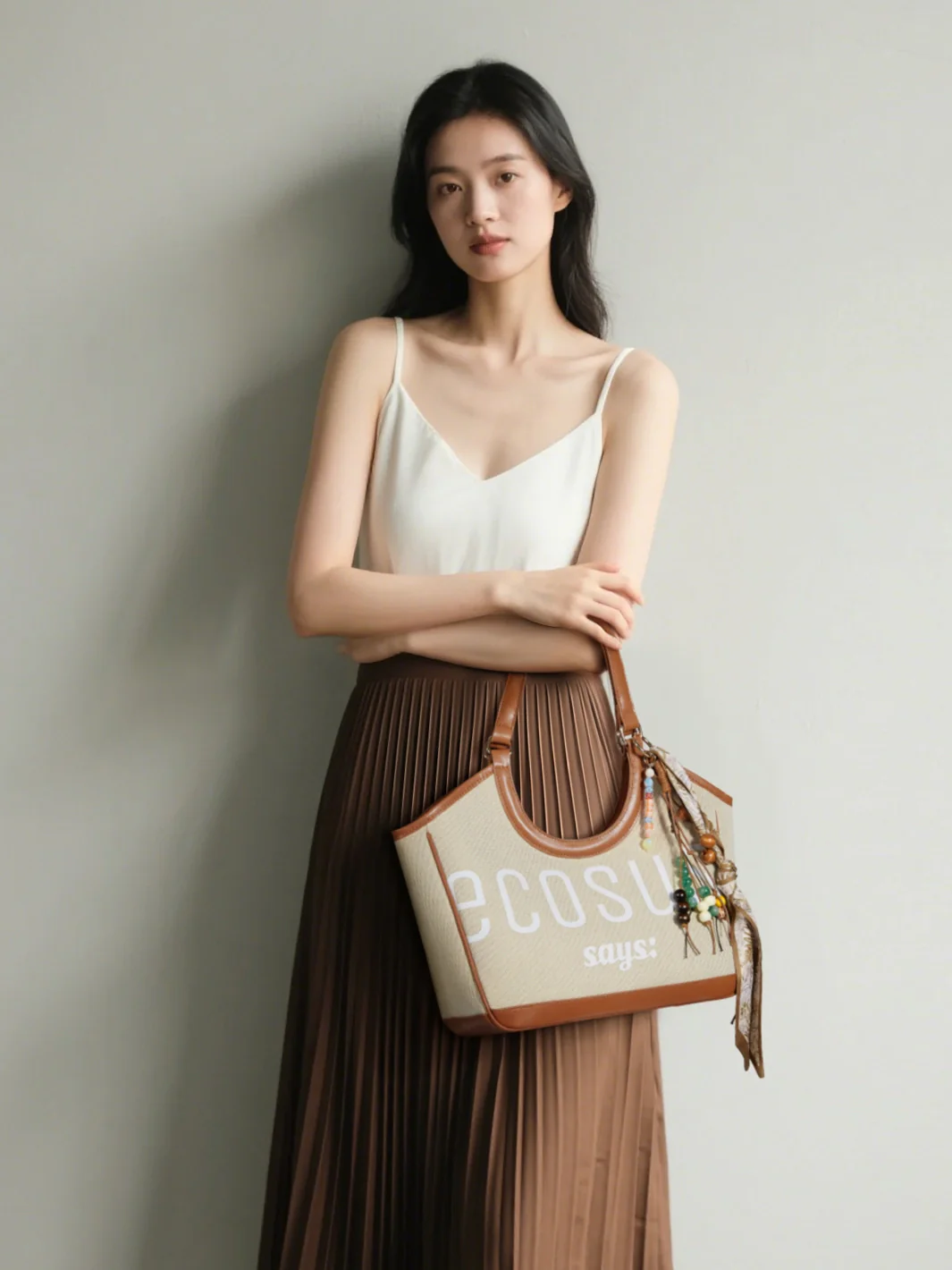 Elle Small Canvas Tote Bag - Image 18