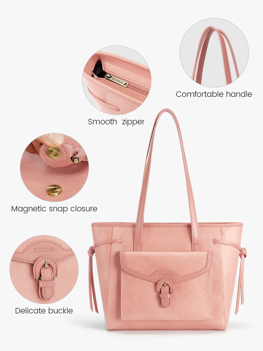Evelina Washable Paper Classic Tote - Image 16