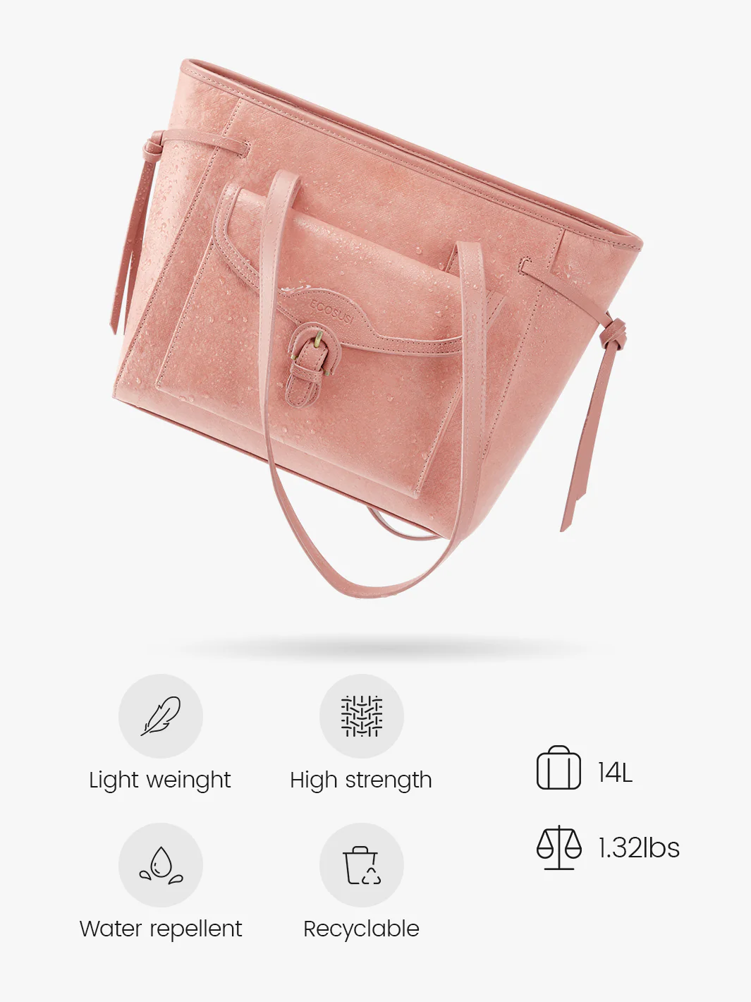 Evelina Washable Paper Classic Tote - Image 18
