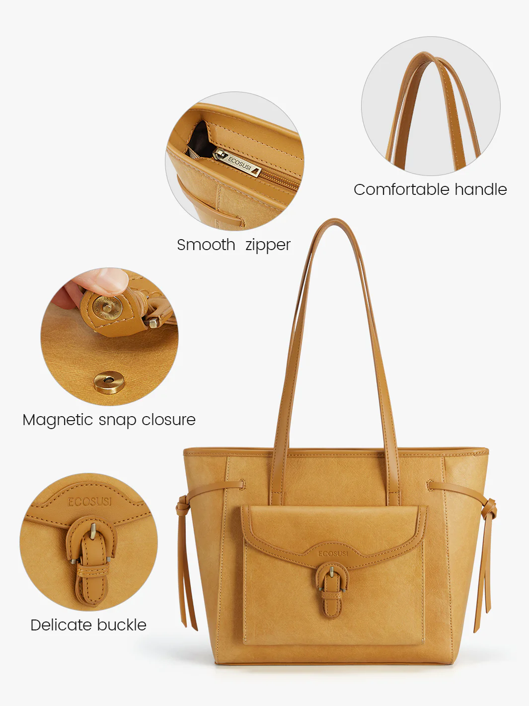 Evelina Washable Paper Classic Tote - Image 27