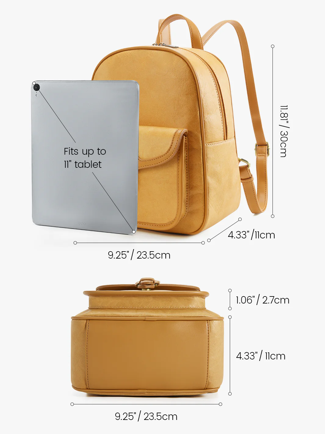 Evelina Washable Paper Mini Backpack - Image 21