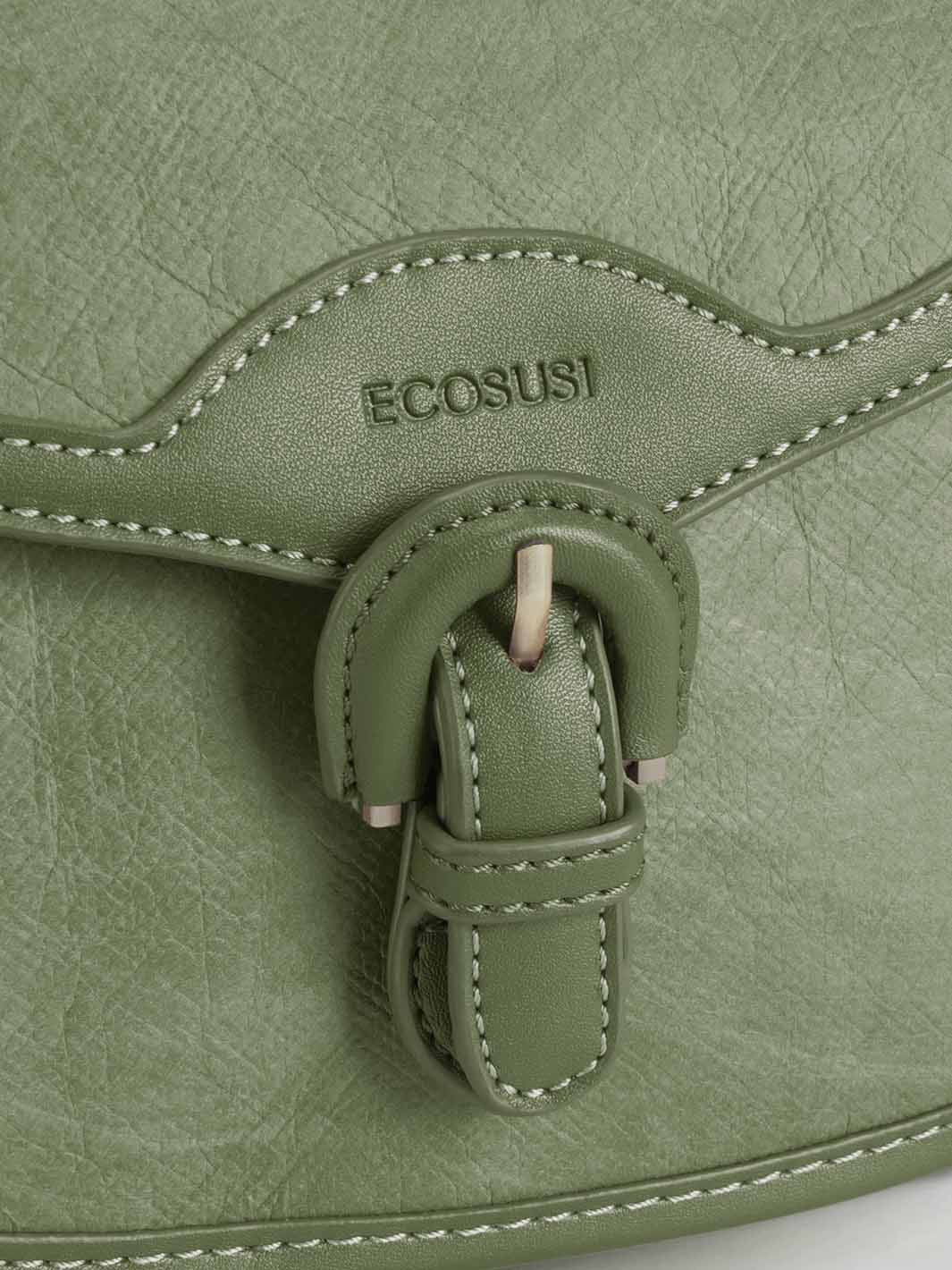 Evelina Washable Paper Vintage Saddle Crossbody - Image 30