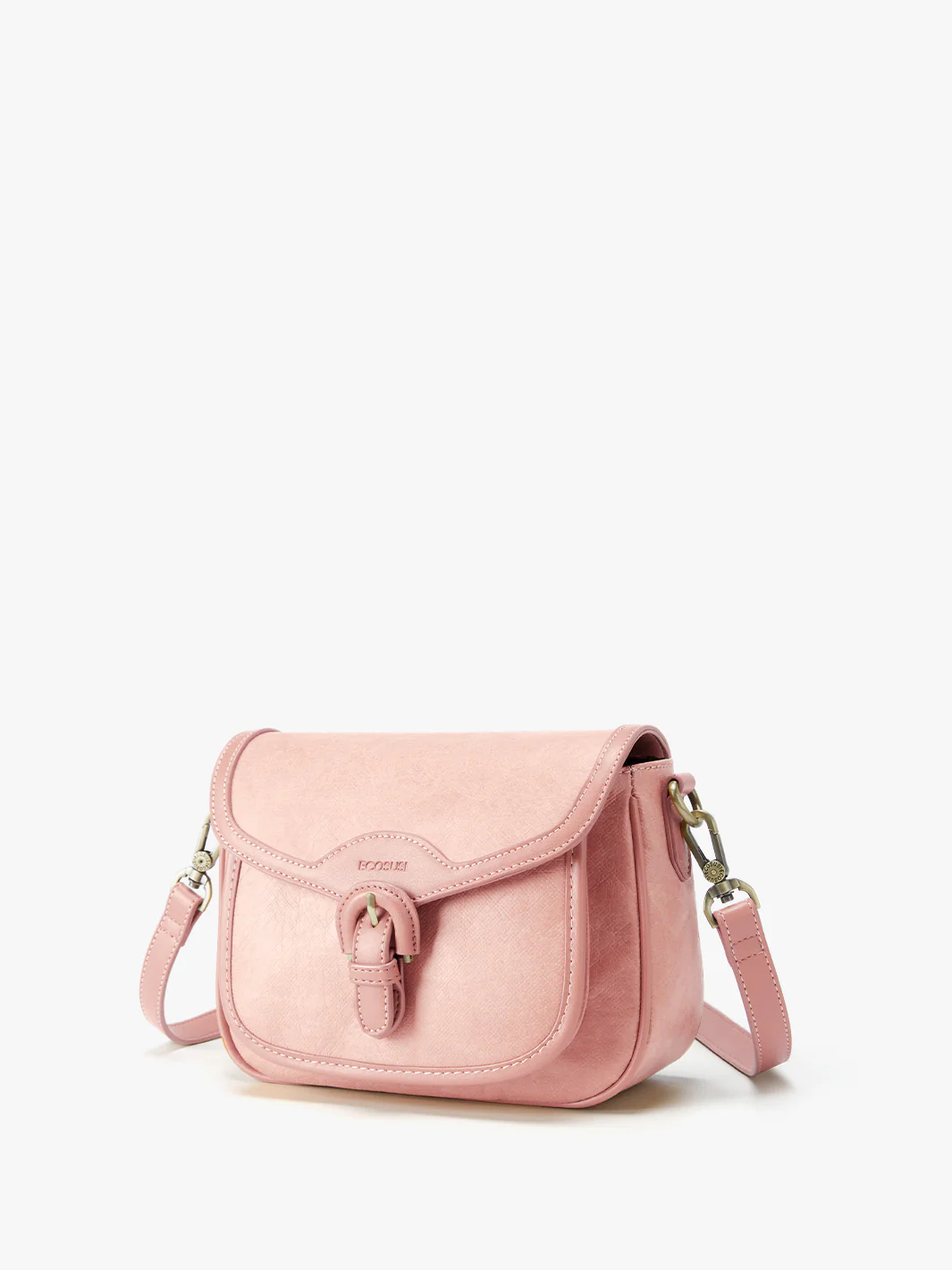 Evelina Washable Paper Vintage Saddle Crossbody - Image 42