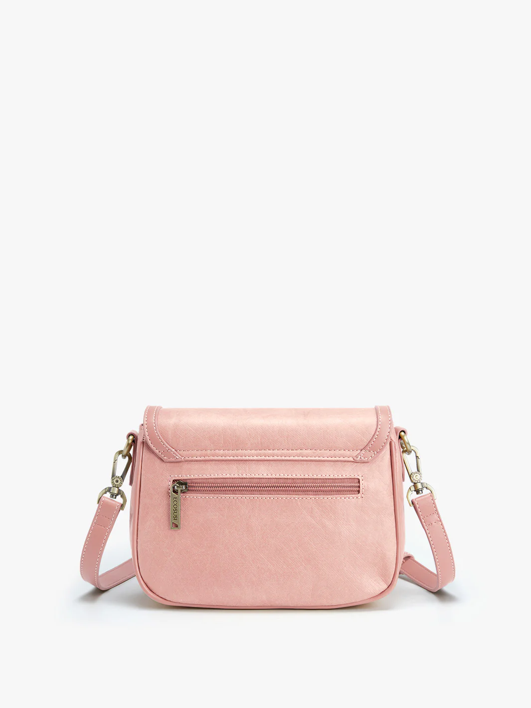 Evelina Washable Paper Vintage Saddle Crossbody - Image 44