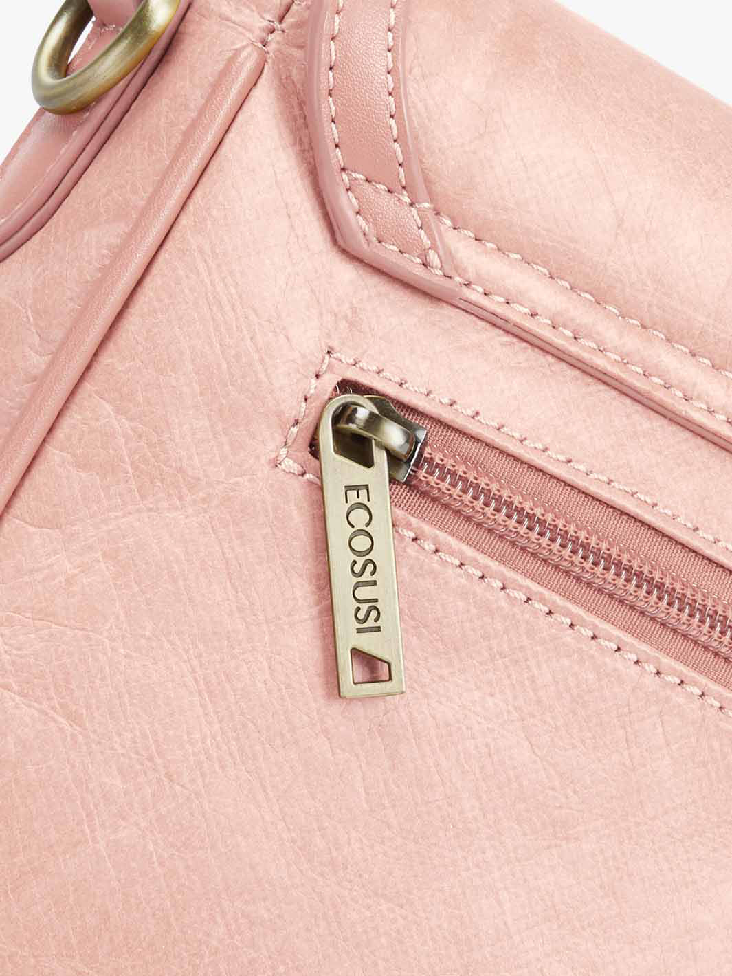 Evelina Washable Paper Vintage Saddle Crossbody - Image 49