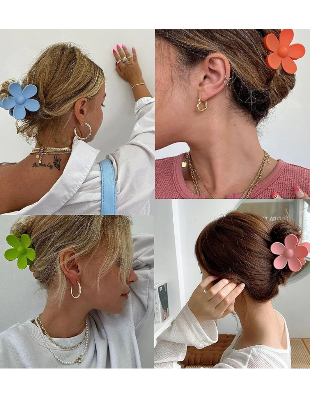 Flower Hair Clips - Image 7