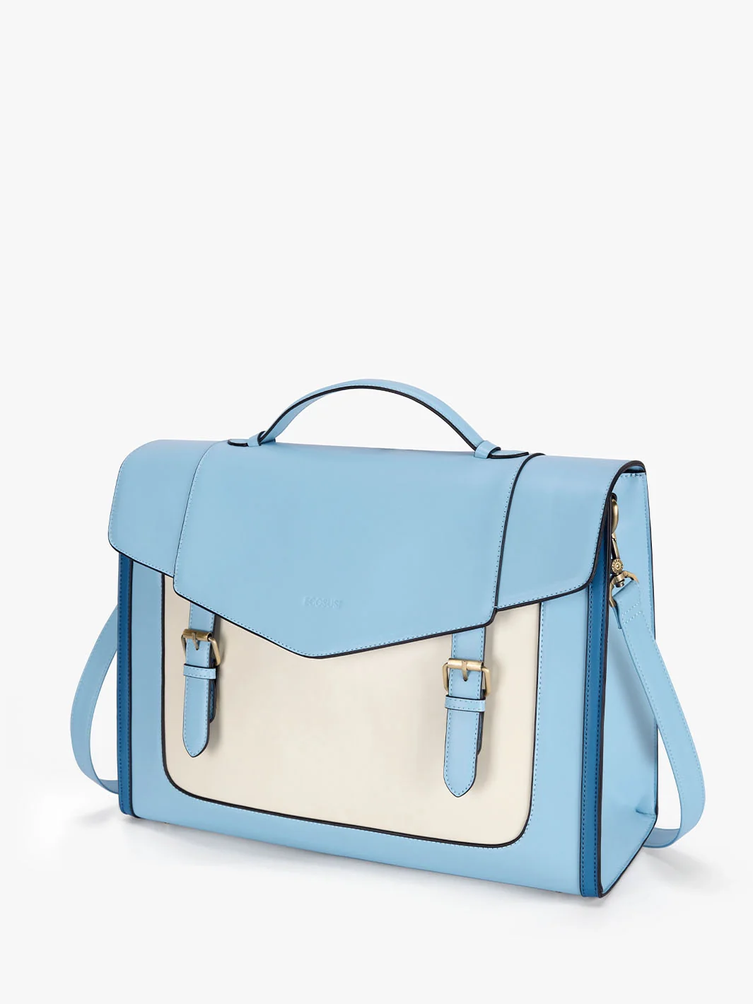 Julie Vintage Vegan Briefcase - Image 18