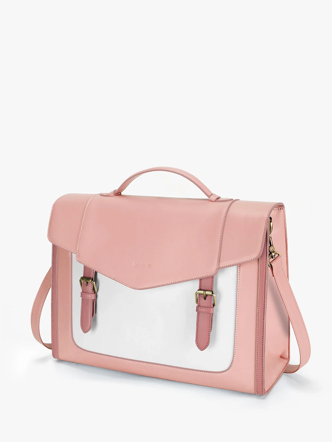 Julie Vintage Vegan Briefcase - Image 34