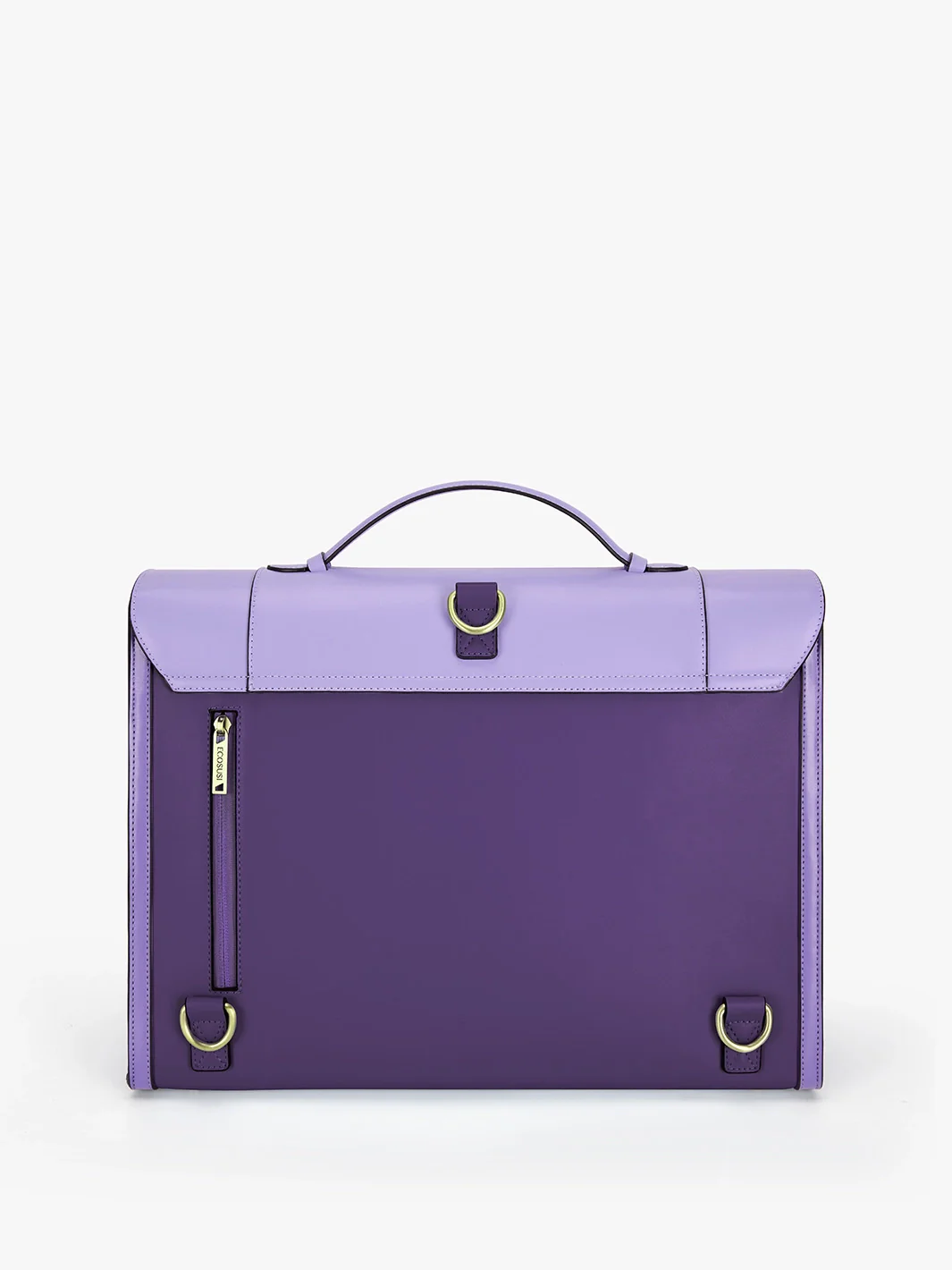 Julie Vintage Vegan Briefcase - Image 51