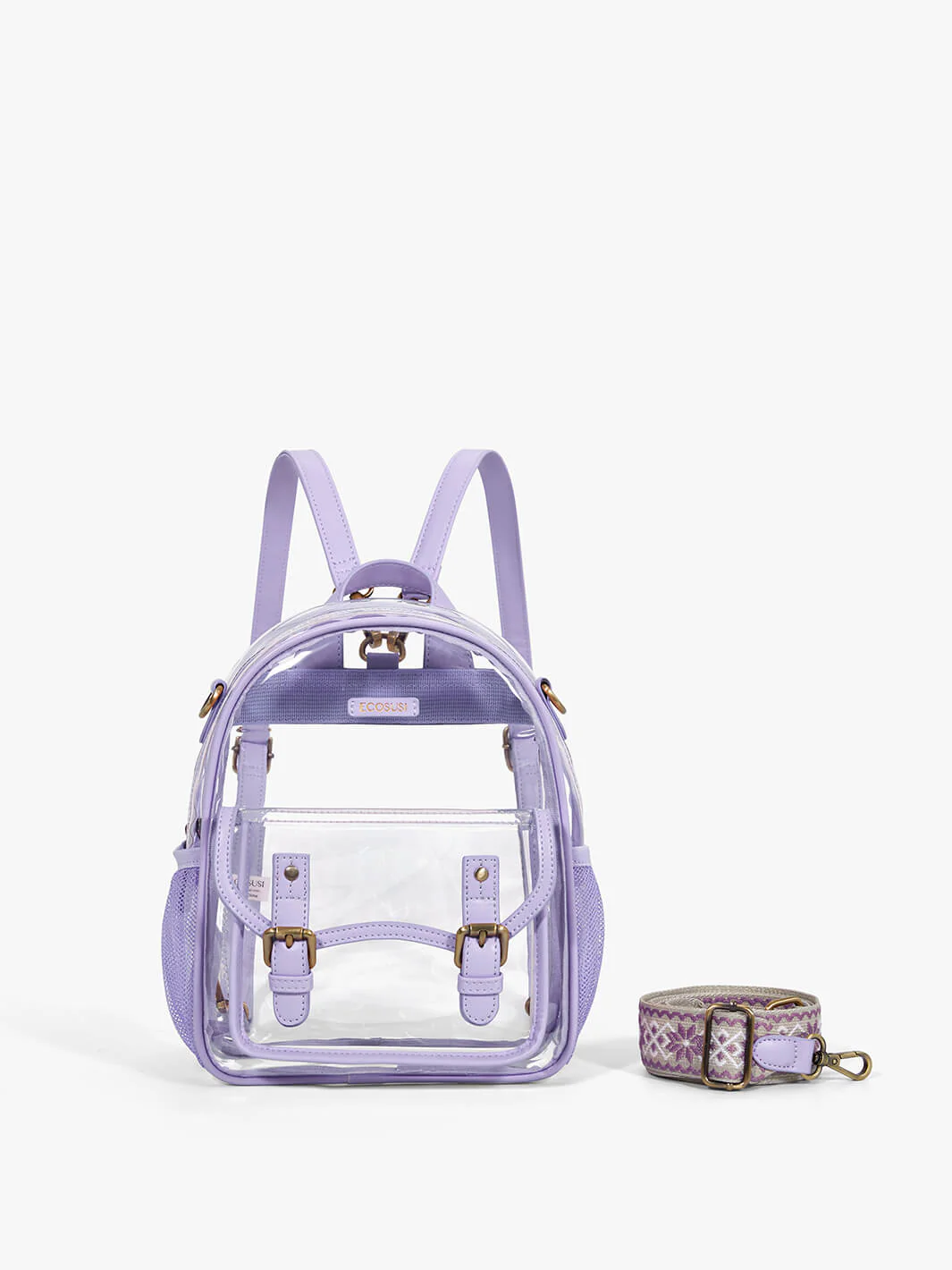 Lila's Clear Mini Backpacks - Stadium Aproved - Image 8