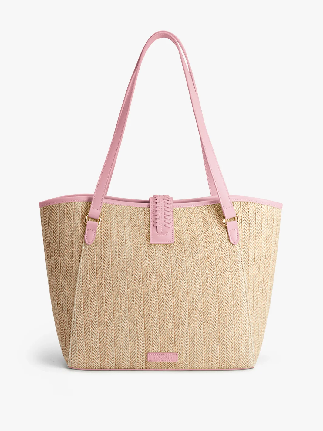 Marina Raffia Straw Tote Bag - Image 20