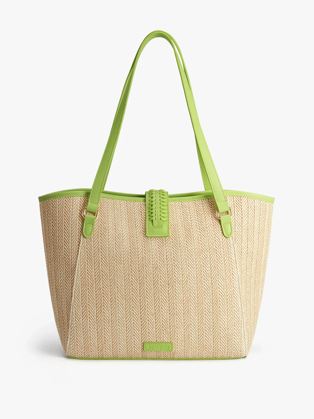 Marina Raffia Straw Tote Bag - Image 29