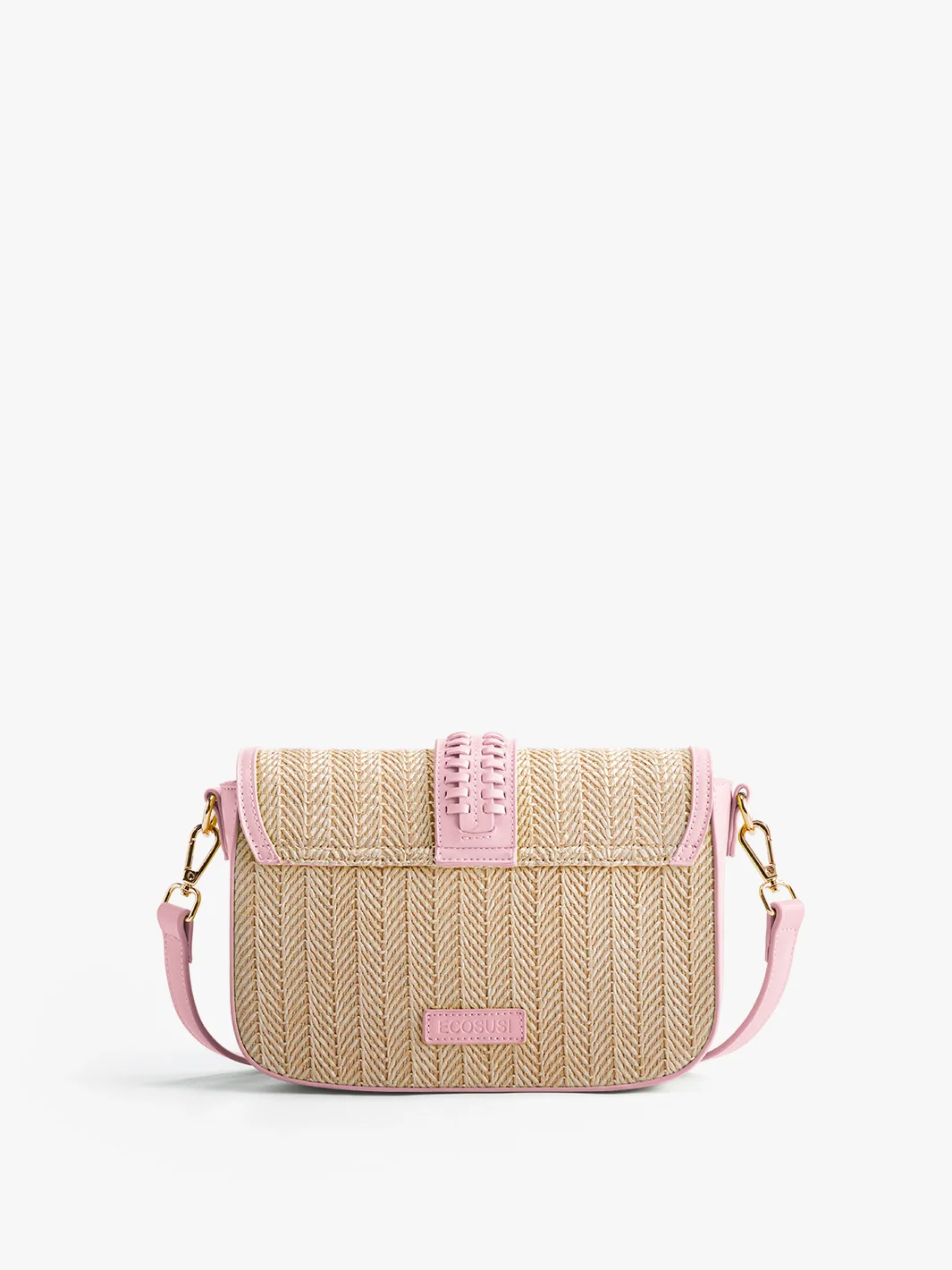 Marina Raffia Straw Crossbody Bag - Image 22