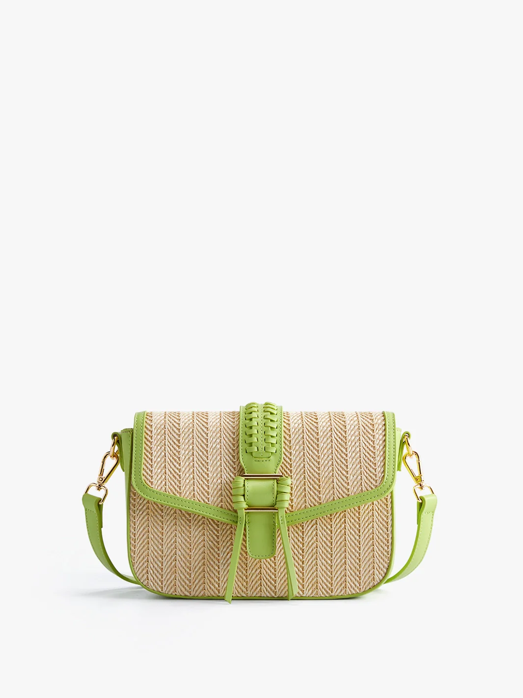 Marina Raffia Straw Crossbody Bag - Image 25