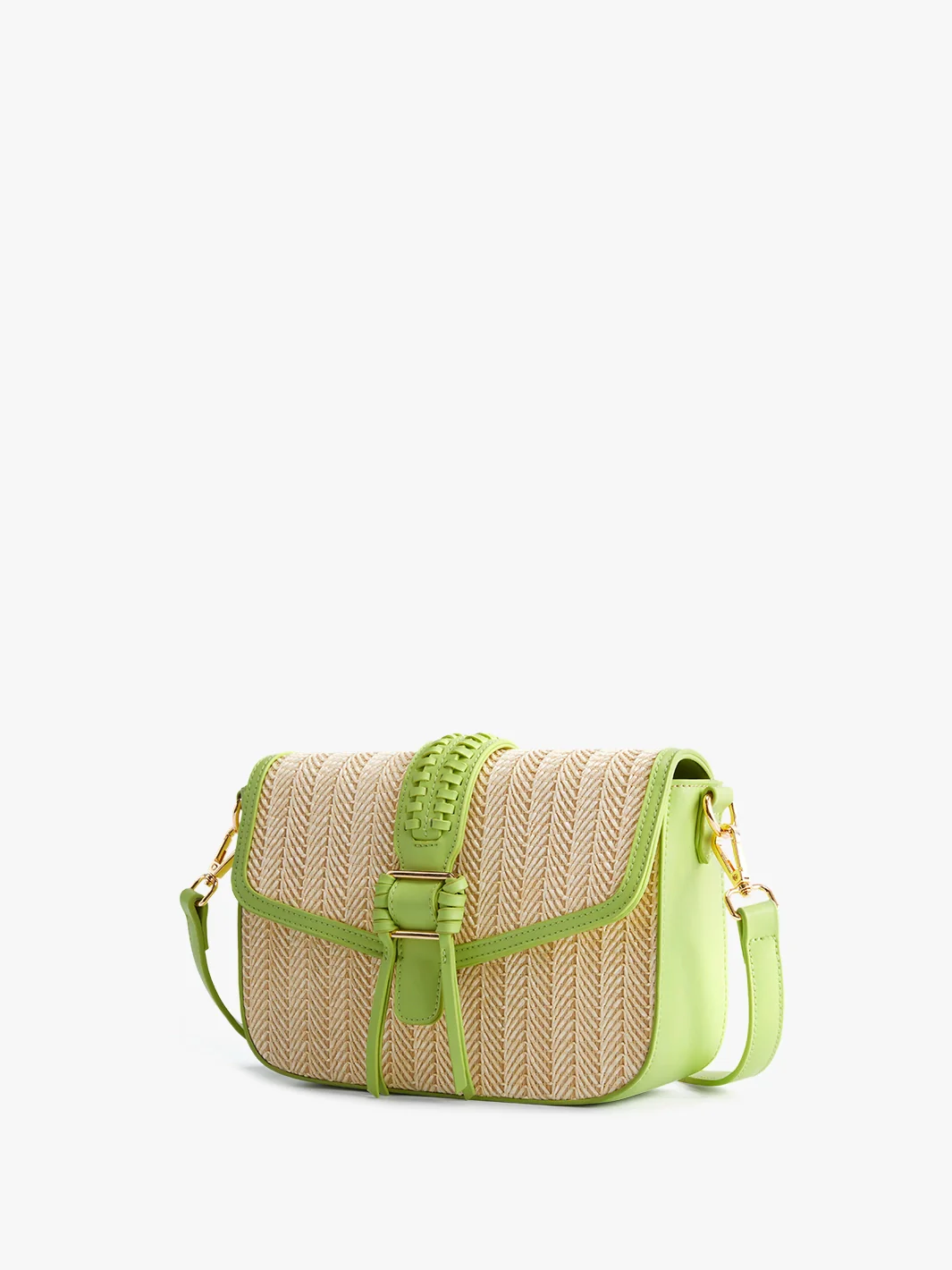 Marina Raffia Straw Crossbody Bag - Image 32