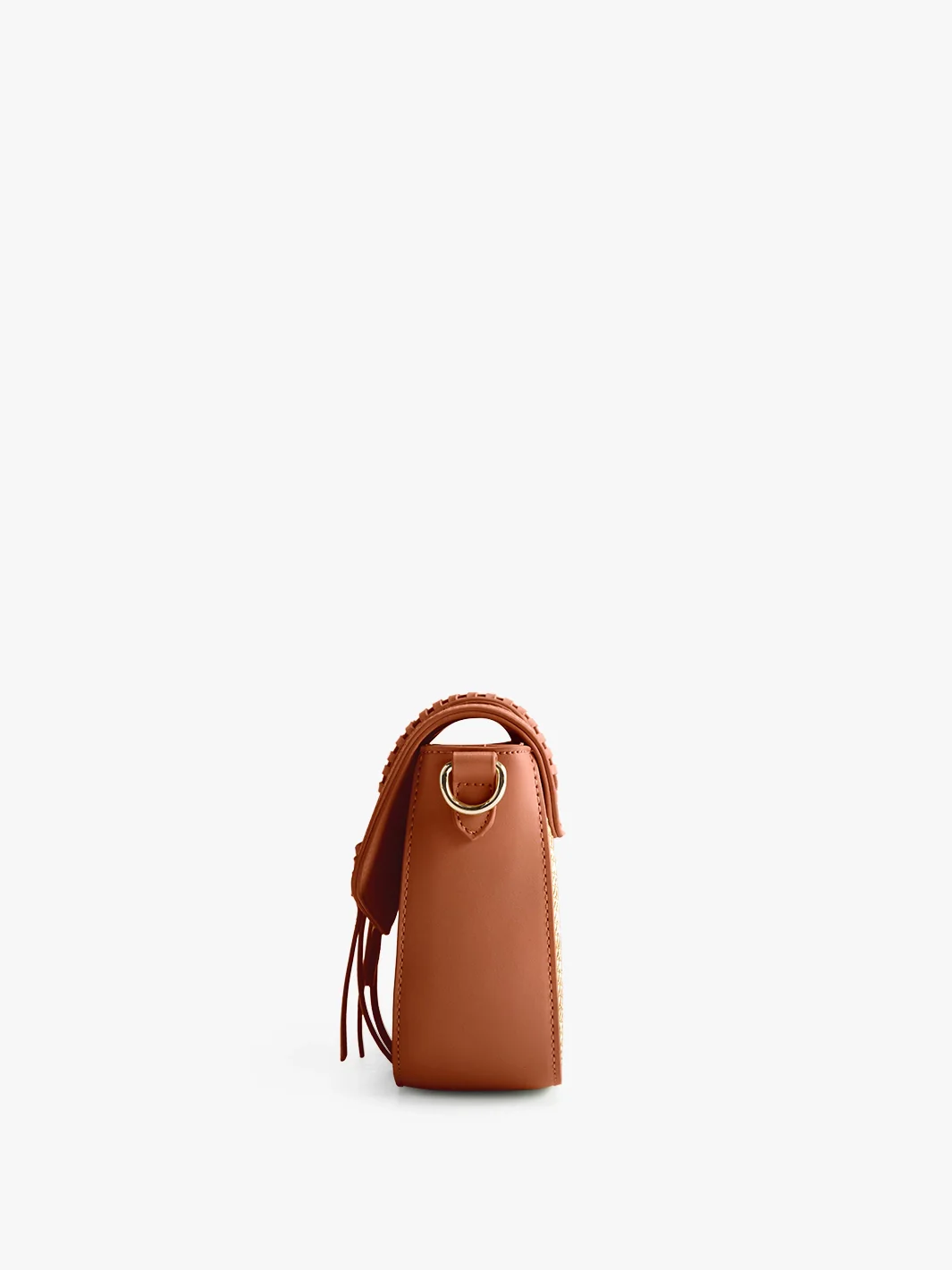 Marina Raffia Straw Crossbody Bag - Image 9