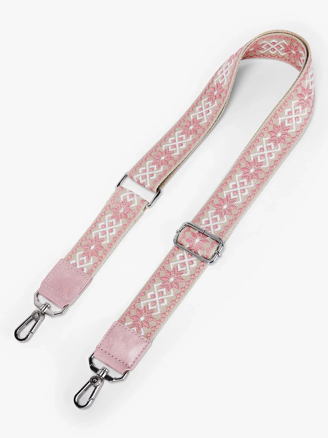 Mia Wide Strap Vegan Leather Crossbody Bag - Image 10