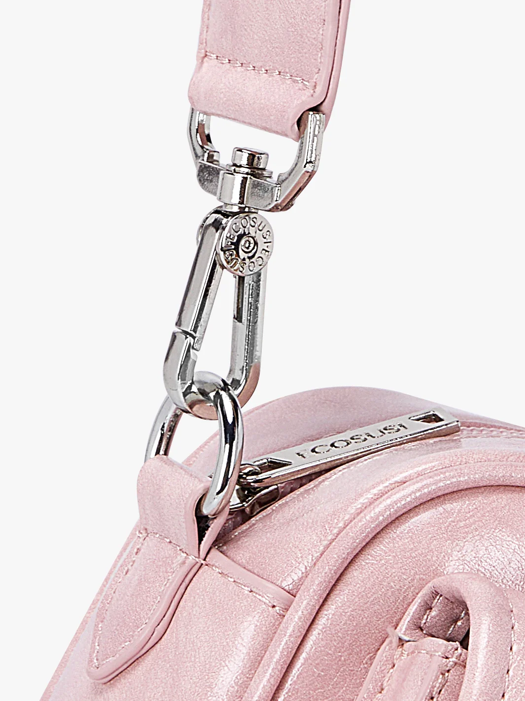 Mia Wide Strap Vegan Leather Crossbody Bag - Image 14