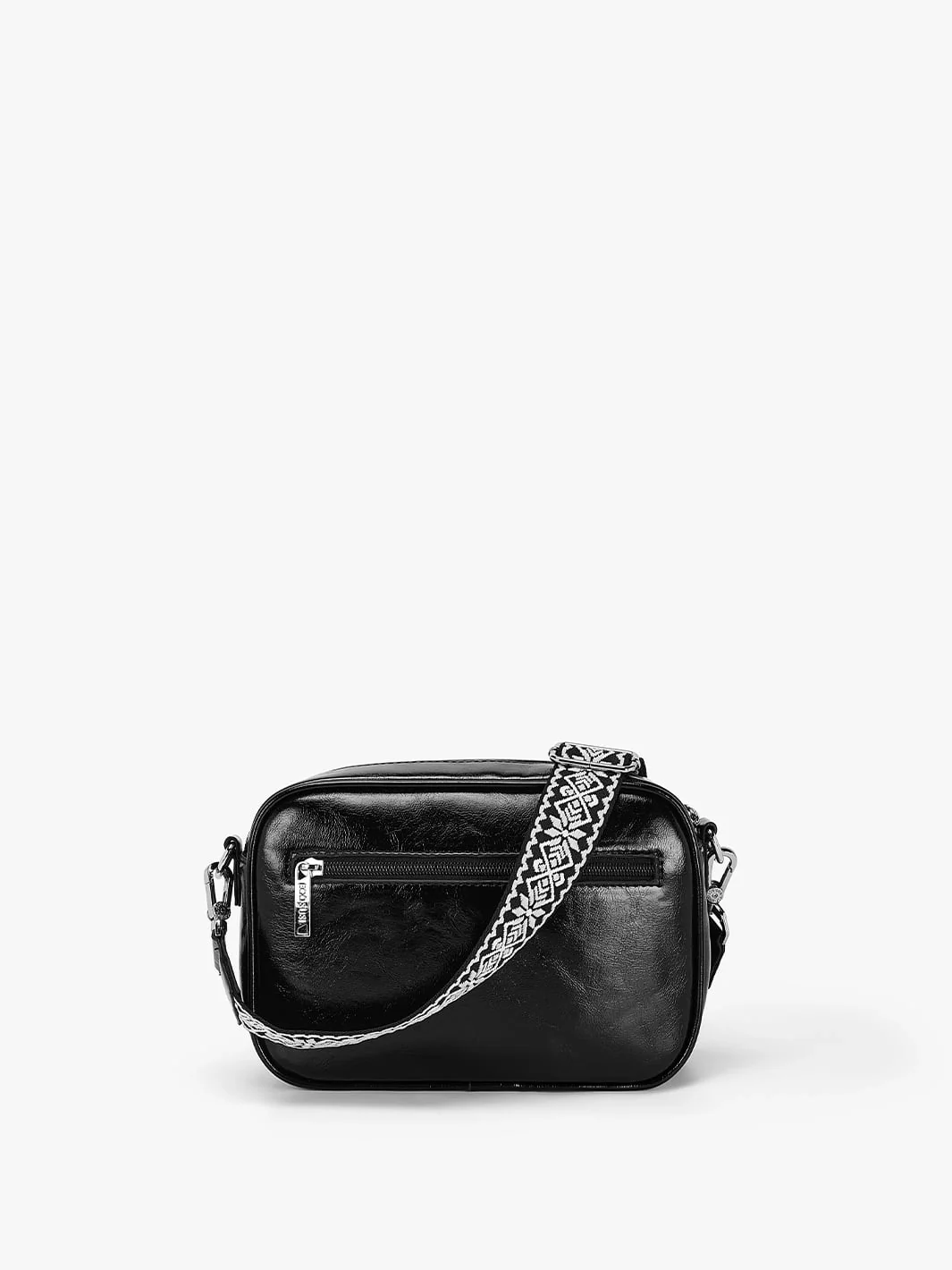 Mia Wide Strap Vegan Leather Crossbody Bag - Image 36
