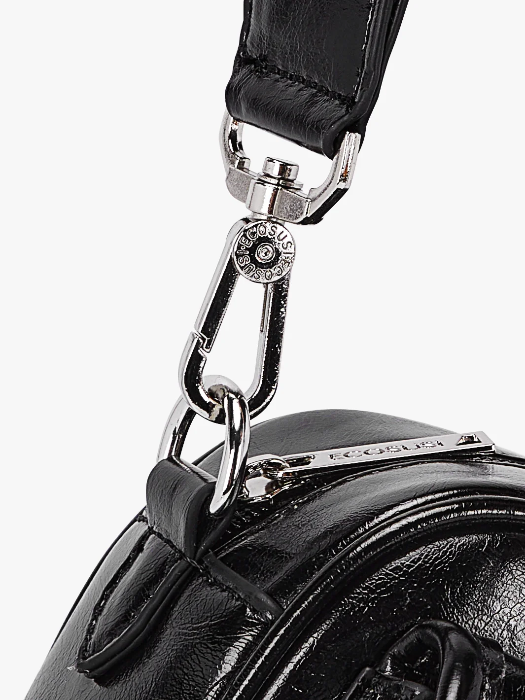 Mia Wide Strap Vegan Leather Crossbody Bag - Image 42