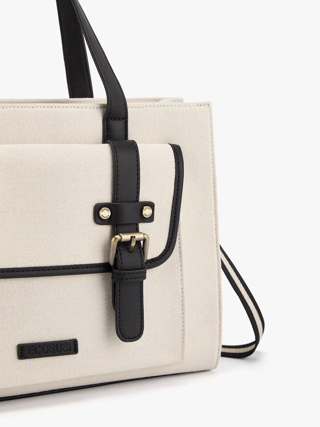 Olivia's Canvas 13" Vegan Leather Tote - Image 19