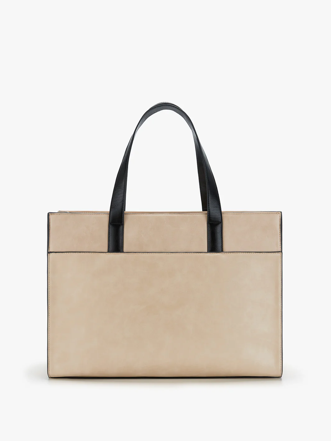 Olivia's Classic PU Leather Handbag for 13-15.6 Inch Laptop Tote - Image 42