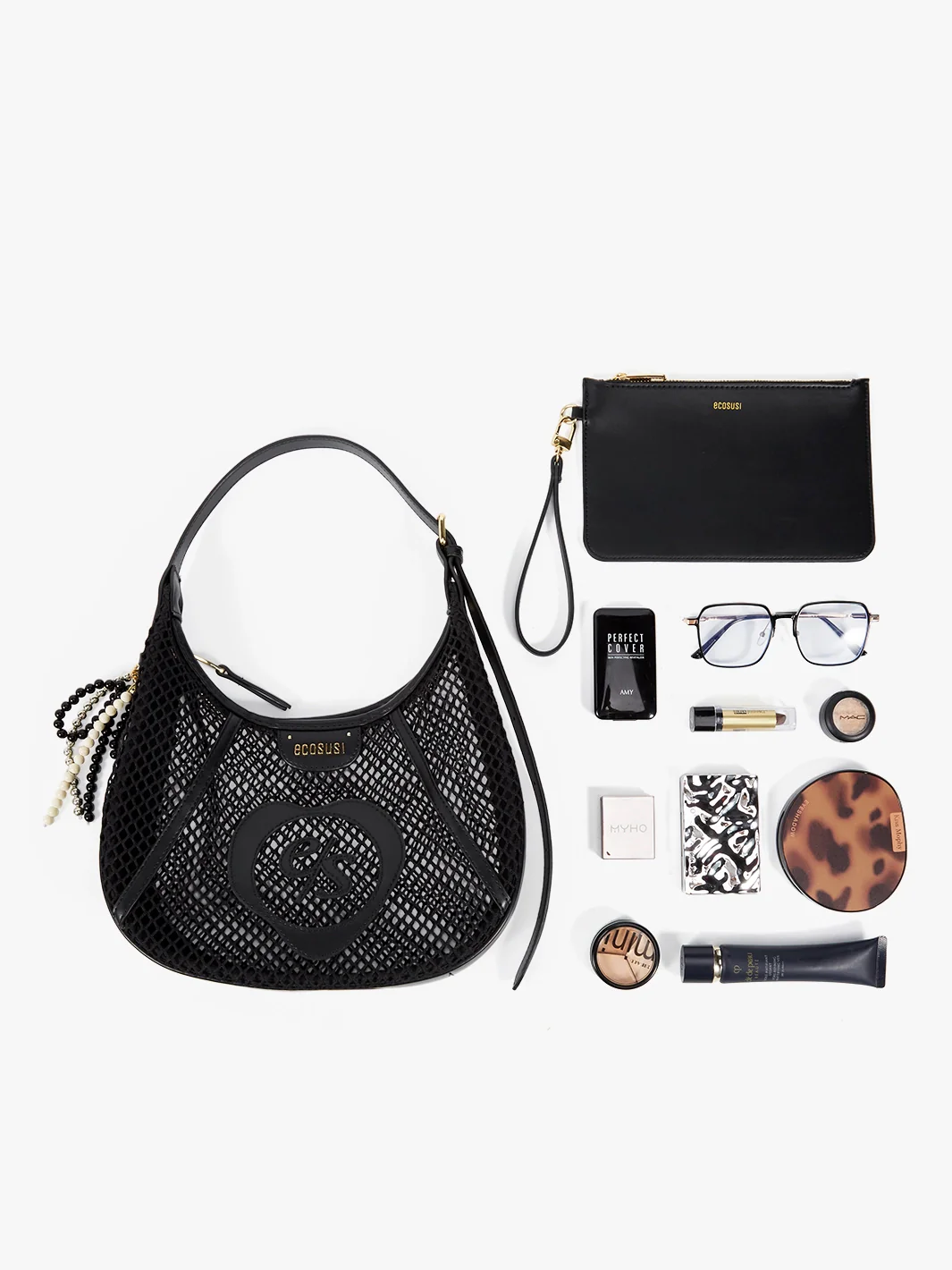 Siri Mesh Hobo Bag - Image 16