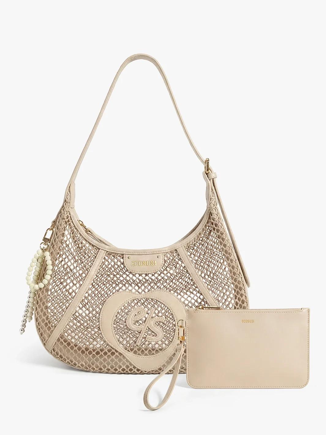 Siri Mesh Hobo Bag - Image 22