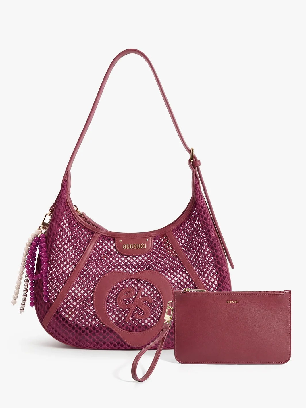 Siri Mesh Hobo Bag - Image 25
