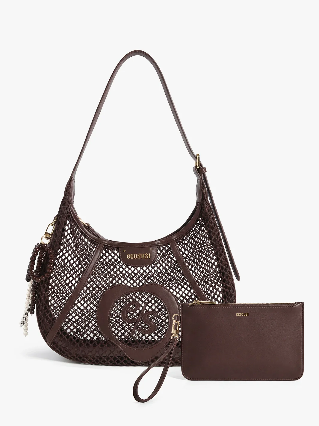 Siri Mesh Hobo Bag - Image 27