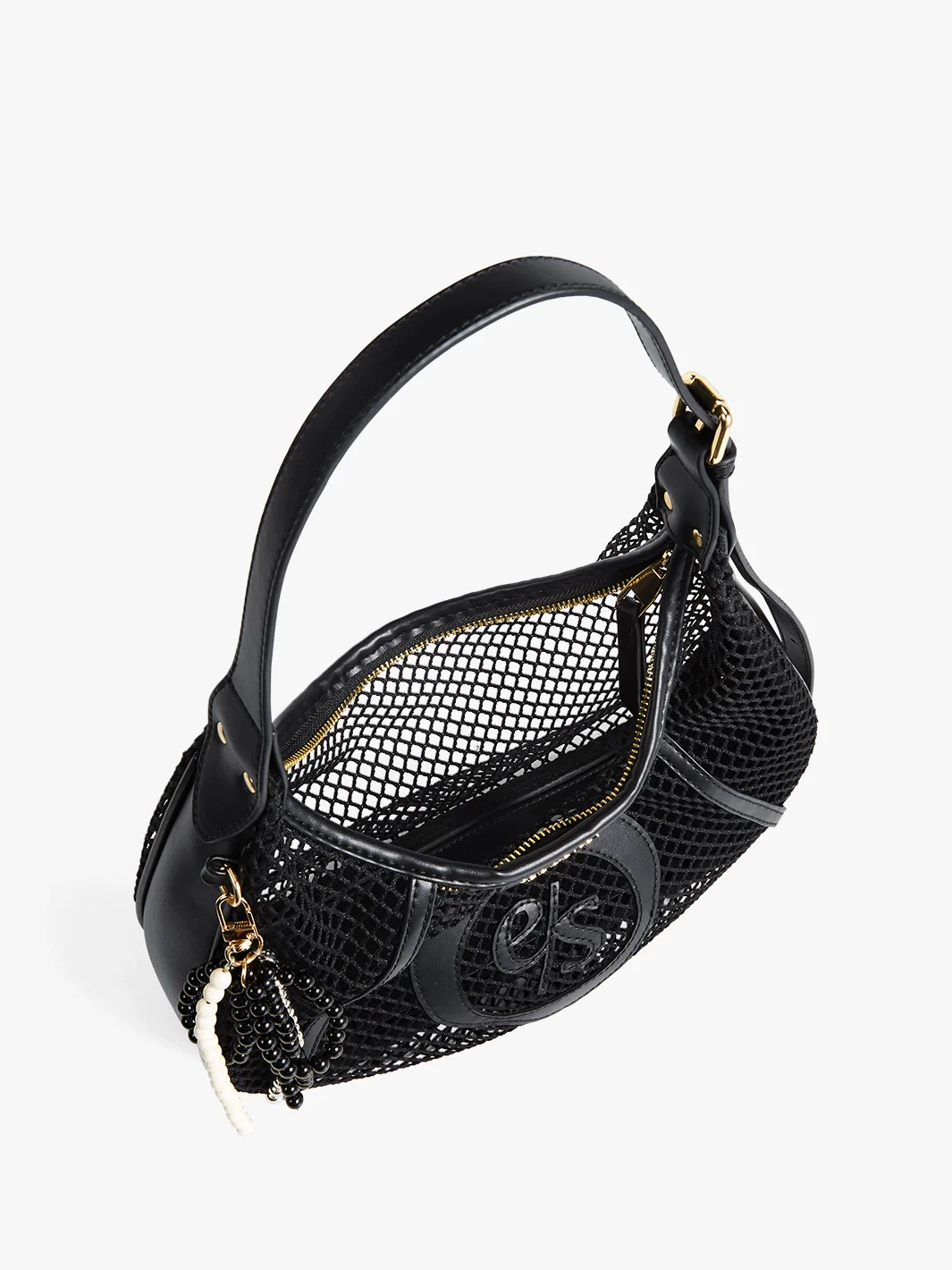 Siri Mesh Hobo Bag - Image 7