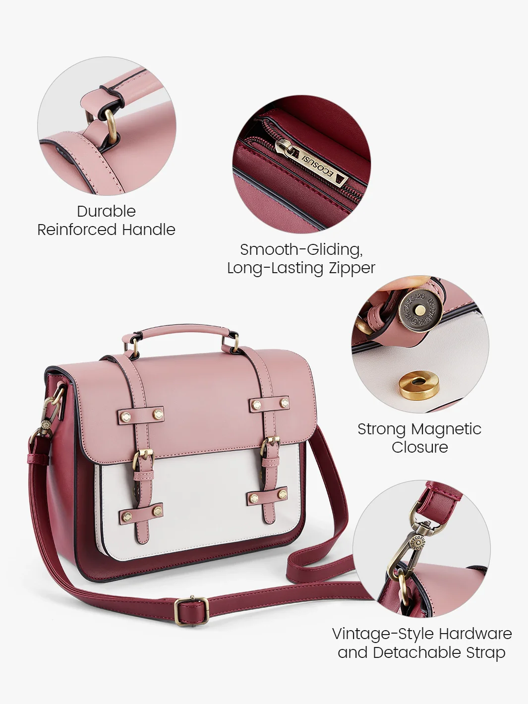 Sombre Vintage Briefcase - Image 74