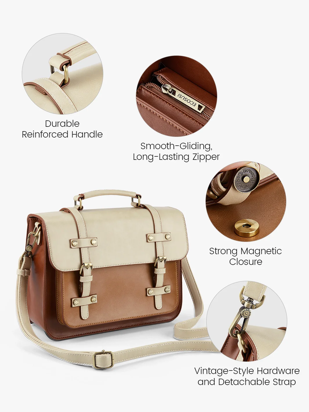 Sombre Vintage Briefcase - Image 62