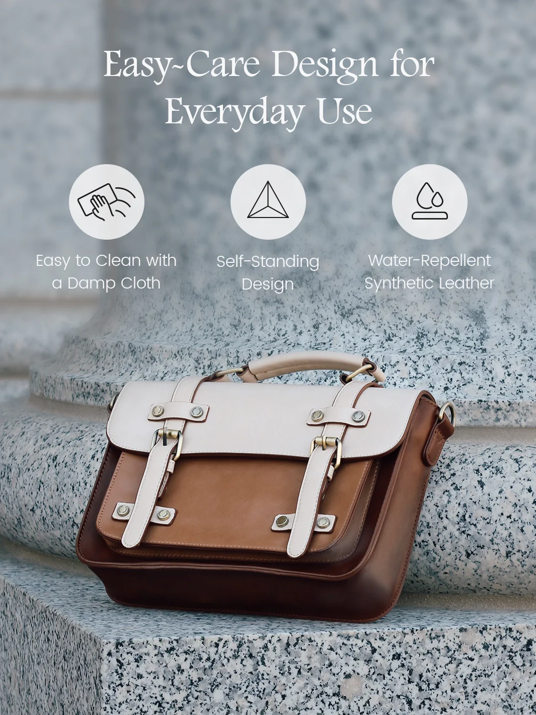 Sombre Vintage Briefcase - Image 63