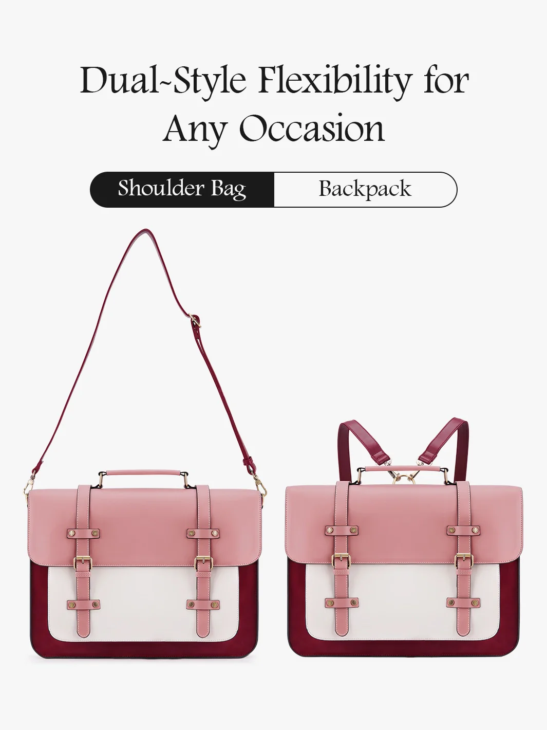 Sombre Vintage Briefcase - Image 15