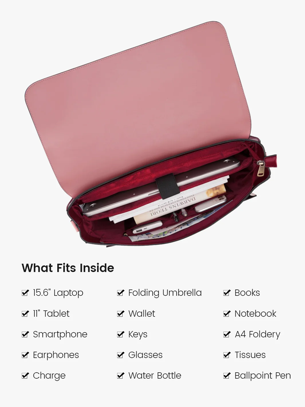 Sombre Vintage Briefcase - Image 17