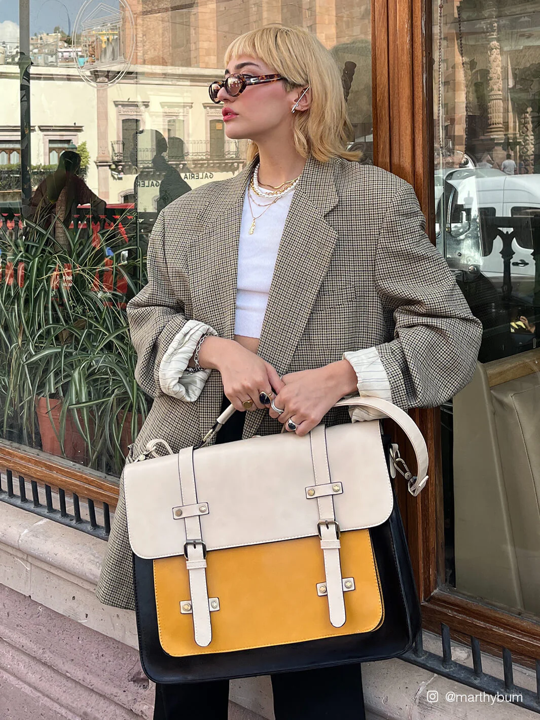 Sombre Vintage Briefcase - Image 24