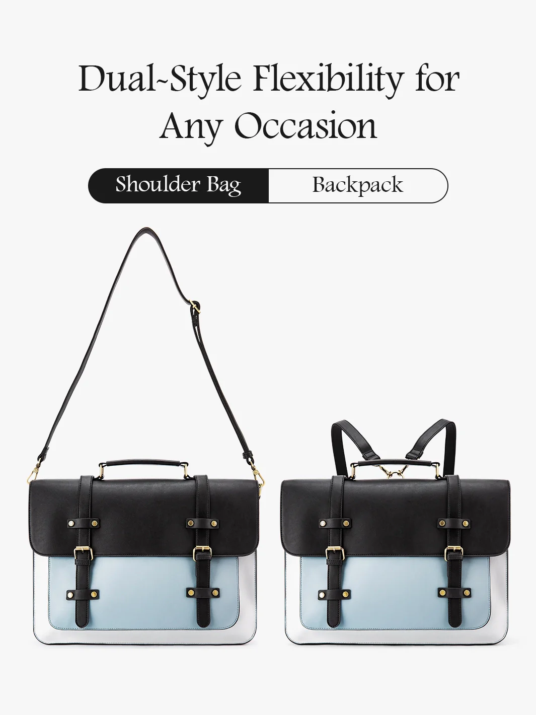 Sombre Vintage Briefcase - Image 37