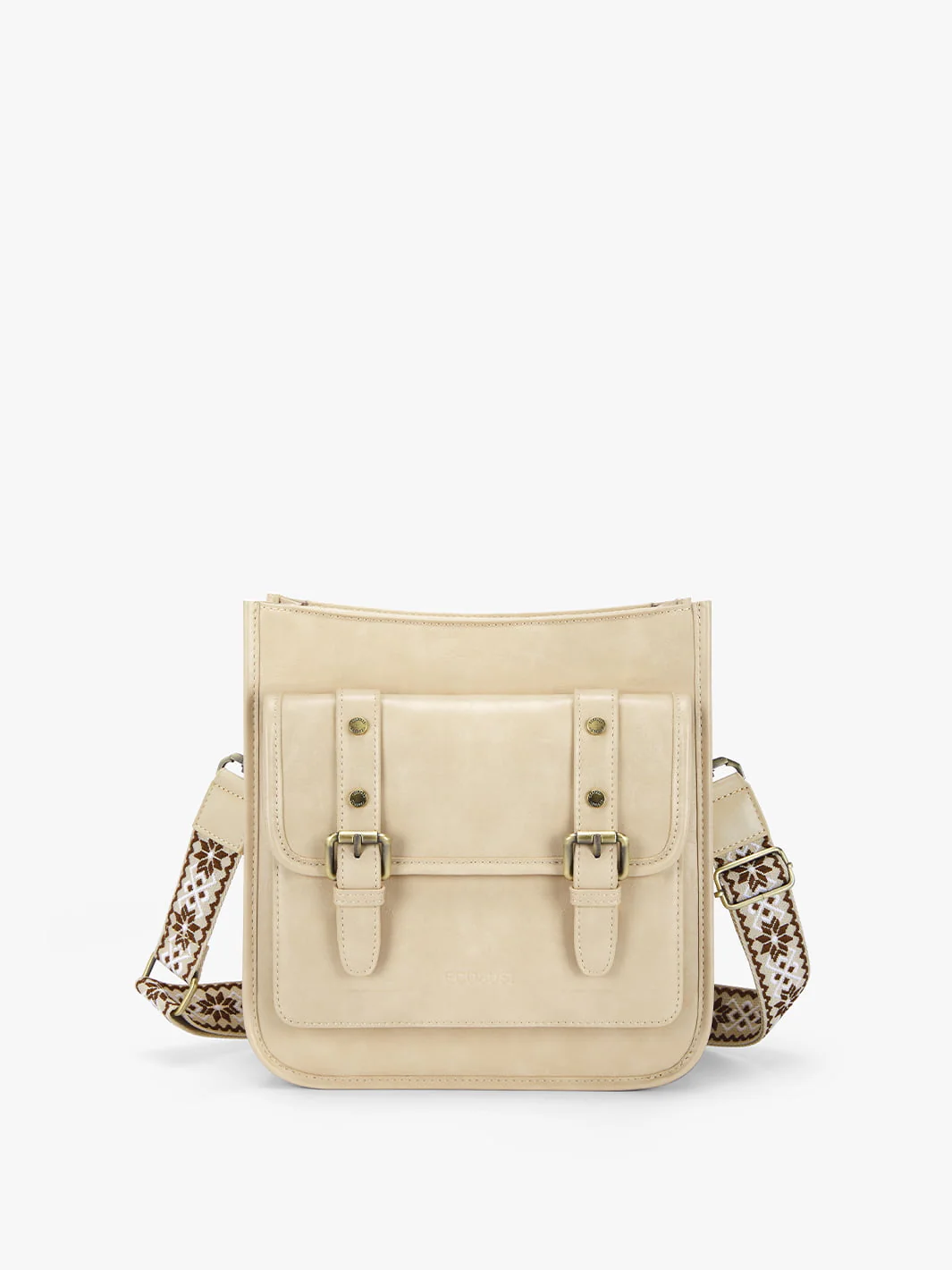 Sophie Vegan Leather Everyday Crossbody Bag - Image 12