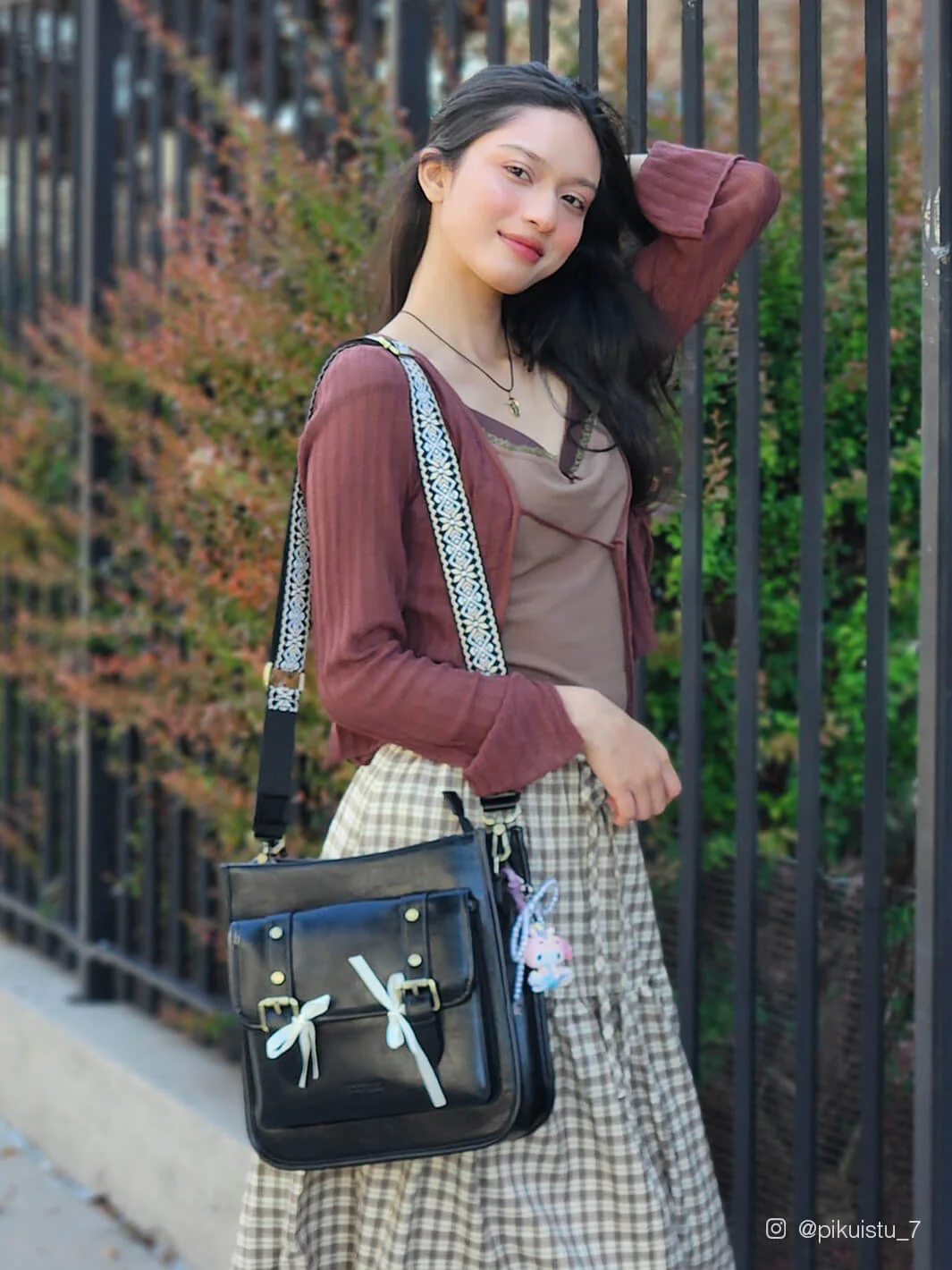 Sophie Vegan Leather Everyday Crossbody Bag - Image 24