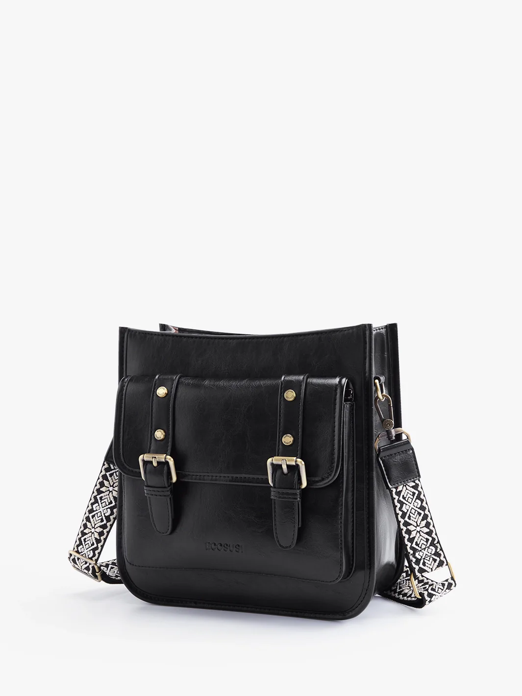 Sophie Vegan Leather Everyday Crossbody Bag - Image 29