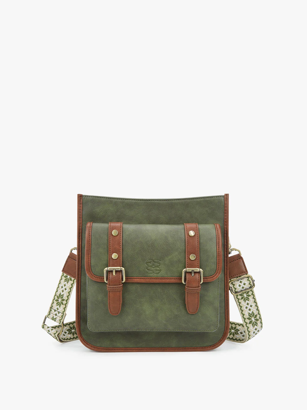 Sophie Vegan Leather Everyday Crossbody Bag - Image 45