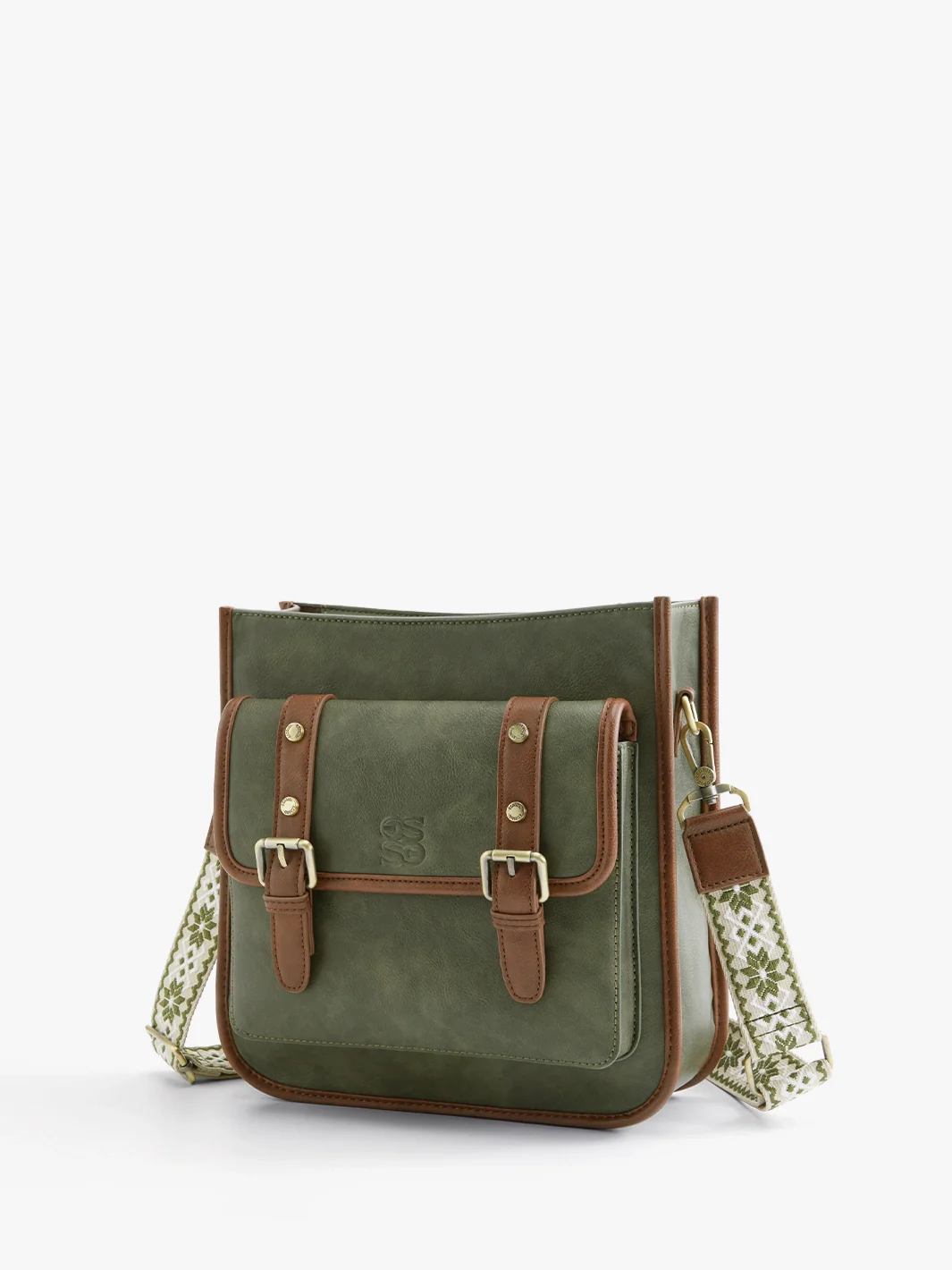 Sophie Vegan Leather Everyday Crossbody Bag - Image 51